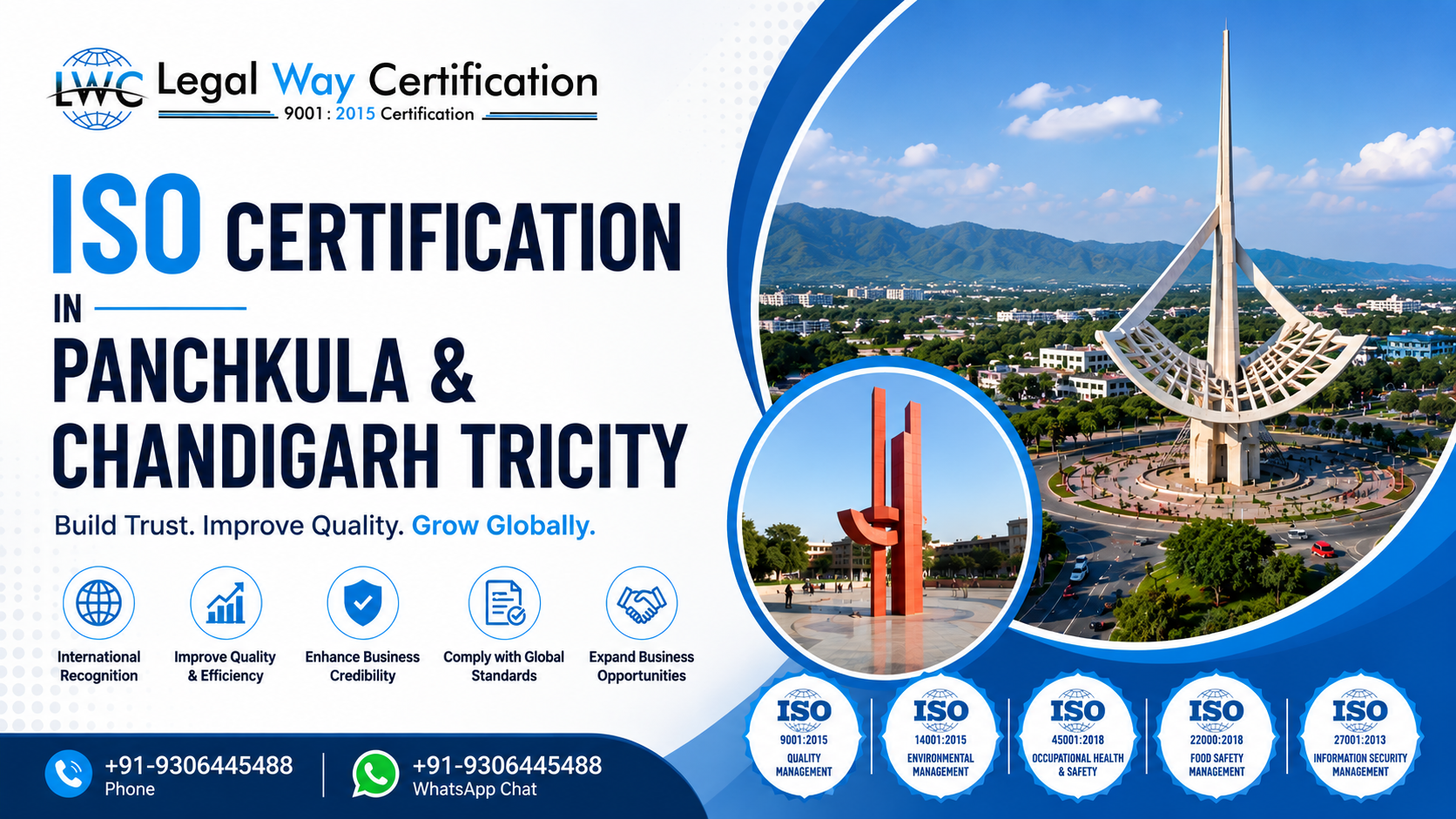 ISO Certification in Panchkula and Chandigarh Tricity
